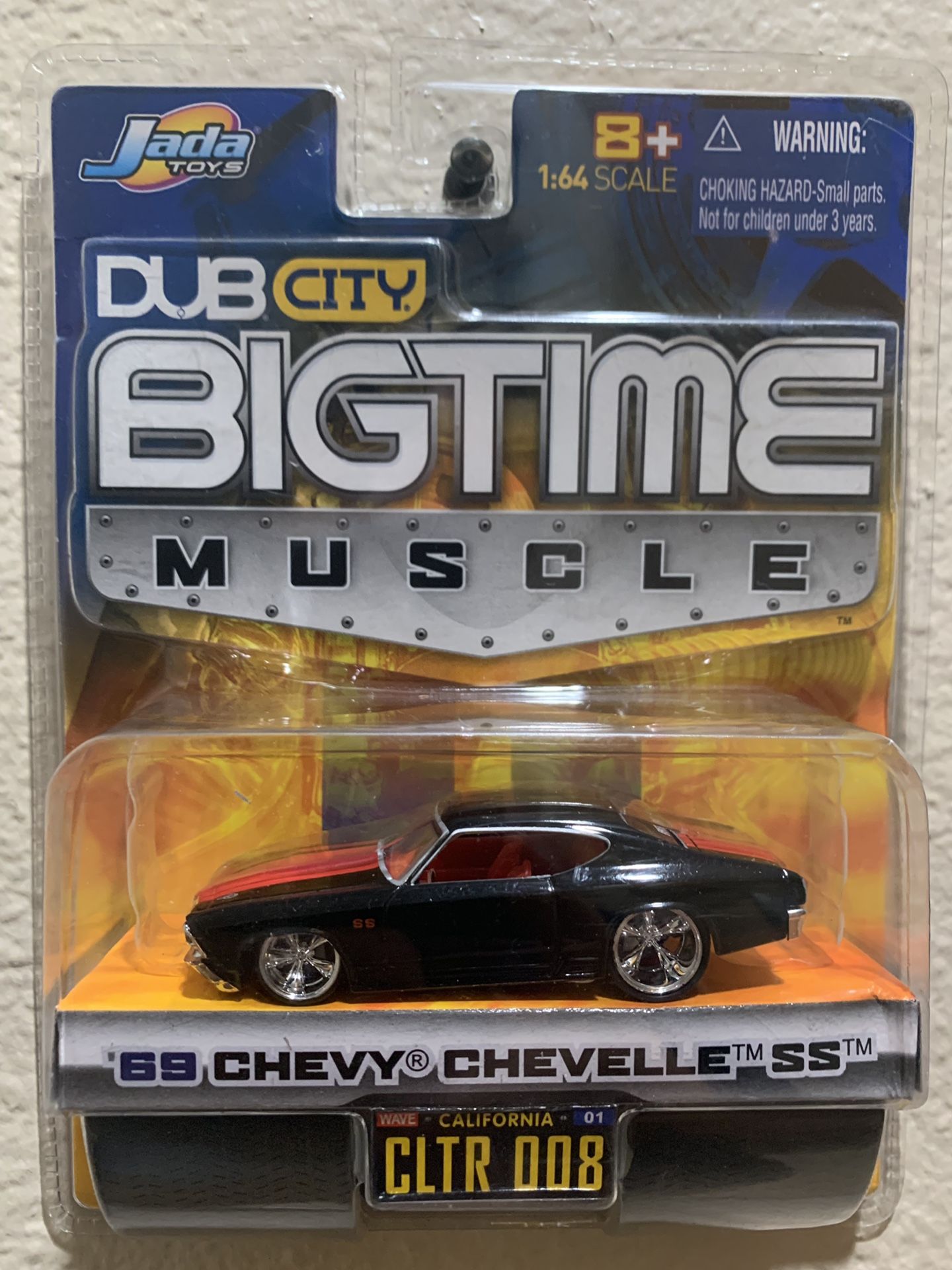Big time Muscle ‘69 Chevy chevelle SS 1:64 Scale •Jada