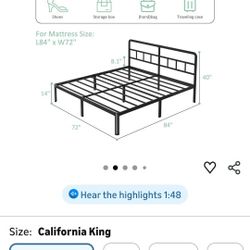 Cali King Bed Frame