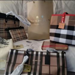 Burberry Or Dufferent Type Of Bag Available 