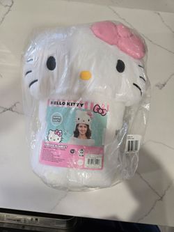 Hello Kitty Hooded Blanket