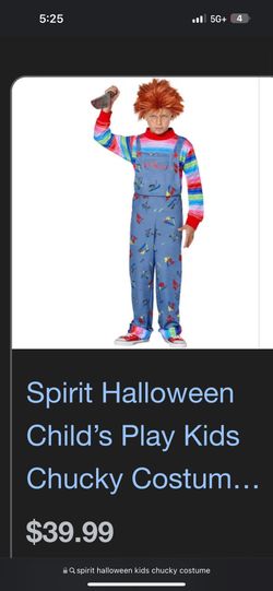 Kids Chucky Costume