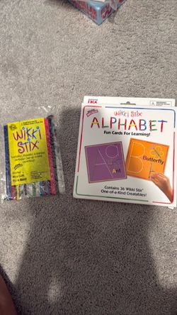Wikki stix alphabet