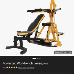 Powertec Bench Press Multi Exercise Machine 