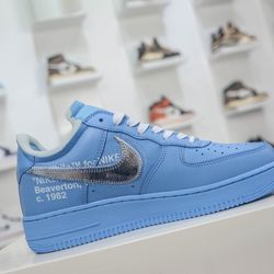Nike Air Force 1 Low Off White Mca University Blue 71