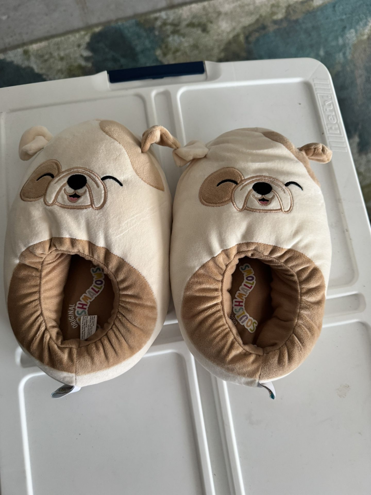 Squishmellow Dog Slippers