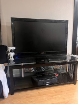 55in TV With TV stand 