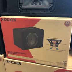 12” Kicker VCWR12 COMPR  Subwoofer On Sale / Payment Plans Available / Zero Down / No Interest/ No Credit Needed 
