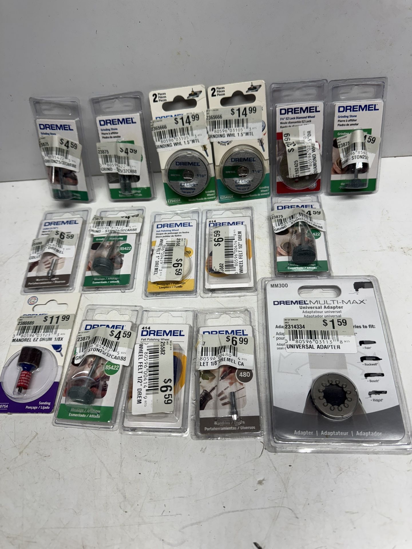 New Dremel Accessories Unopened $20 Takes All. Must Pick Up