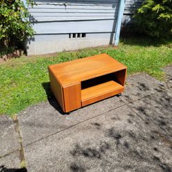 Vintage Danish Teak Media Cabinet