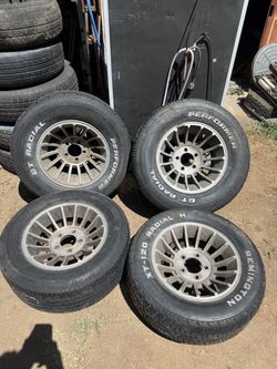 Western Wheel Turbine rims aluminum 5x4.75 and 5x5 bolt patterns unilug Chevy OBS Silverado Camaro Chevelle Nova Pontiac Chevrolet