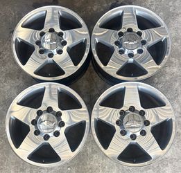 CHEVY 2500 / 3500 HD 20” POLISHED WHEELS $380 CASH TOTAL‼️