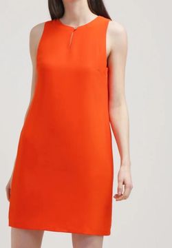 Dress Ralph Lauren Bright Orange Sleeveless