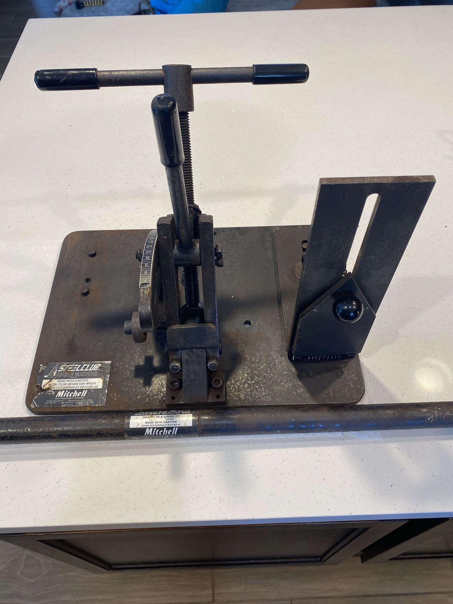 Mitchell Golf Steelclub Iron Lie Loft Machine