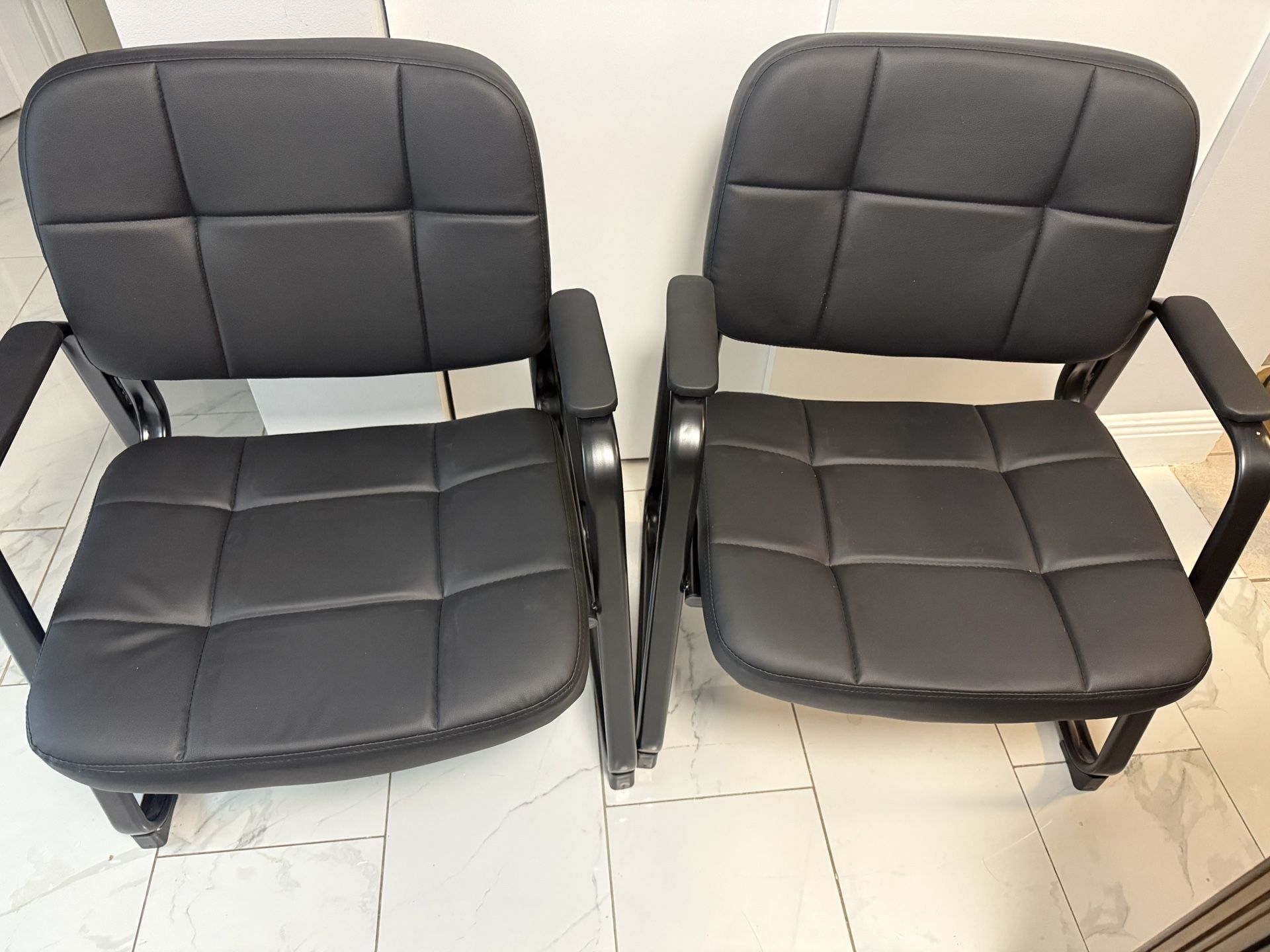 Two Office Armchairs