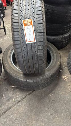 Set of 2 Used Tires 225/55R18 - Good Tread