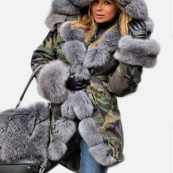 Fur Coat Jacket NEW