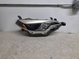 Right headlight toyota corolla 2014 2015 2016