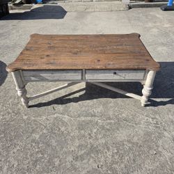 Large Farmhouse "KINCAID" Coffee Table,used