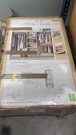 Wood Closet Tower