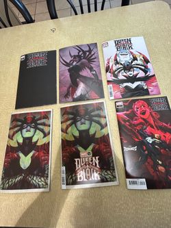 Queen in black marvel comic