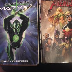 4 Marvel Comic Graphic Novels 