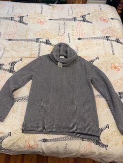 J.Crew Herringbone Cowl Neck Sweater – Size M – New With Tags