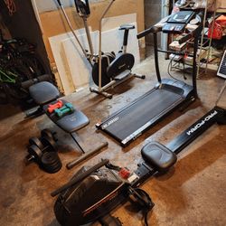 Home Gym Equipment - Full Set for Sale!