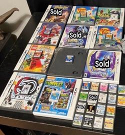 (READ DESCRIPTION FOR INDIVIDUAL PRICES) Games Rare Used 3ds Switch Ds Nintendo 2ds Bundle