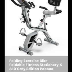 Foldable exercise bike