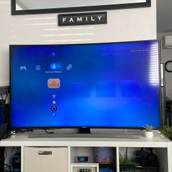 Beautiful 55 Inch Curved 4k Samsung Tv