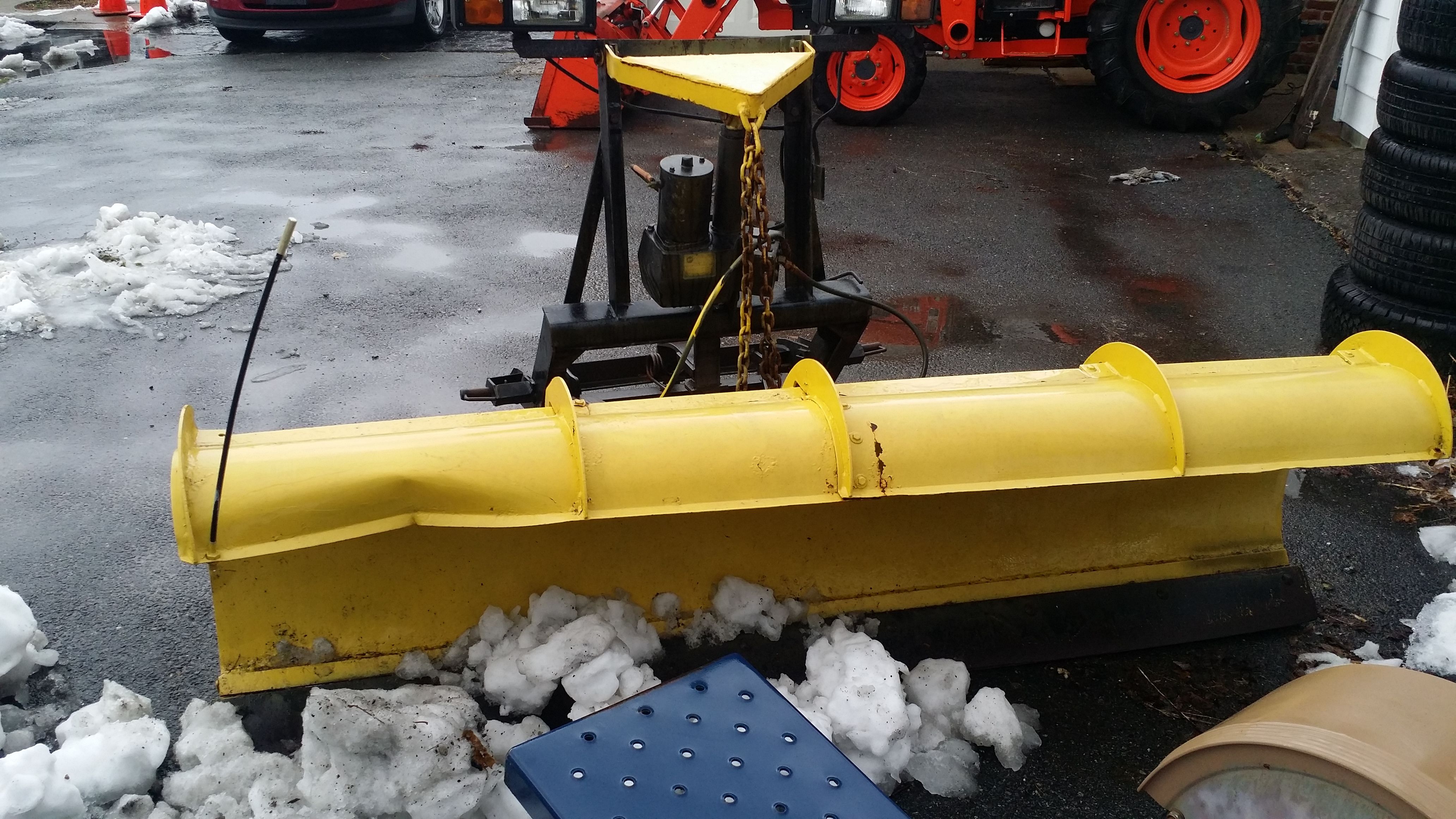 7.6" fisher minute mount 1 mm1 snow plow 2 plug