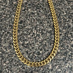 Gold Cuban Chain