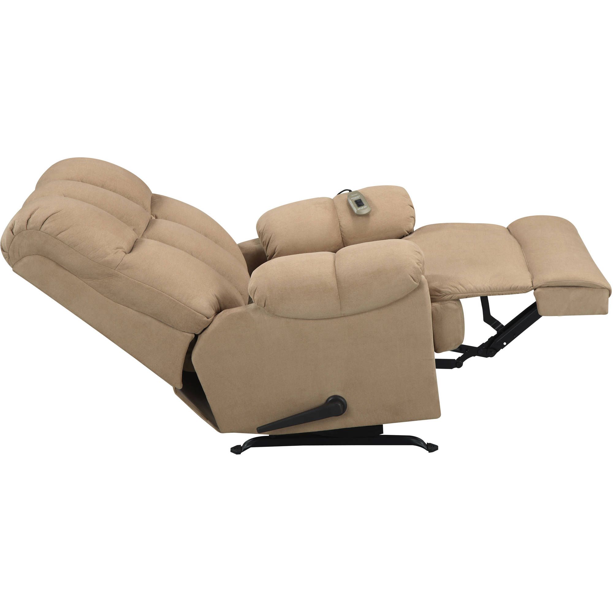NEW Massage Rocking Recliner Chair Comfortable Padded Sofa Lounge Reclining Home Rocker Upholstered Relaxation Seat Massager *↓READ↓*