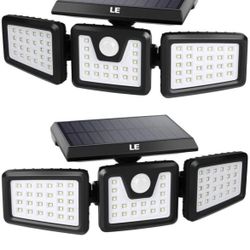 Led Solar Motion Lights (2 Pack)