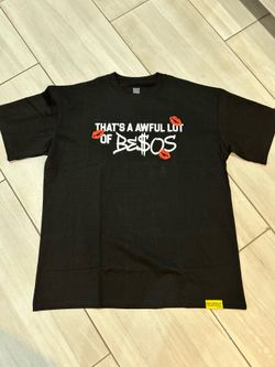 That’s A Awful Lot Of Be$os black cotton t-shirt Size XL