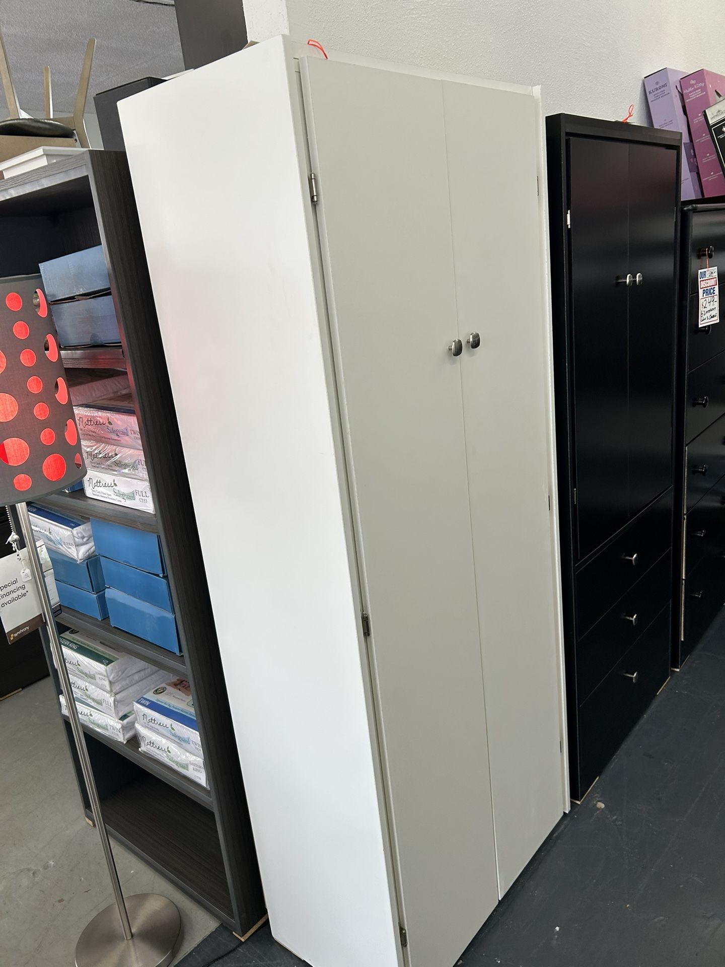 Kitchen Pantry Cabinet Available In Different Colors
