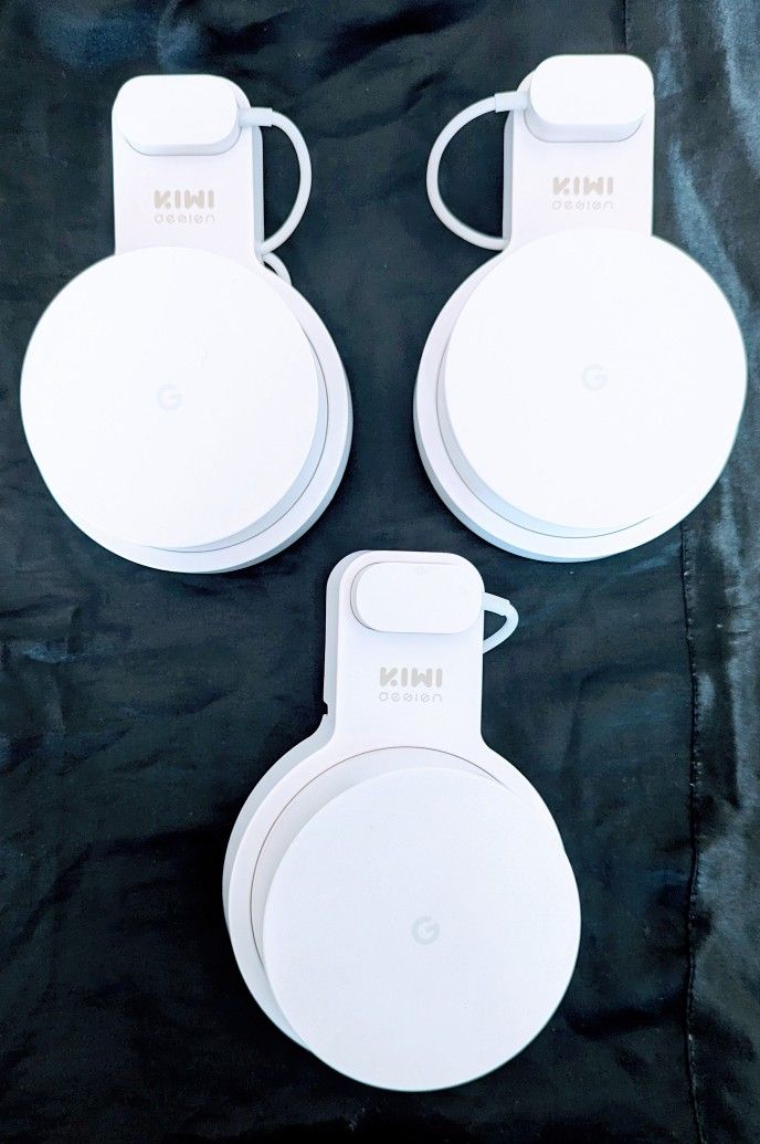Google Wifi Mesh Router (AC1200) 3 pack White for Sale in Las