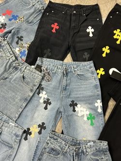 Chrome Hearts Denim Pants