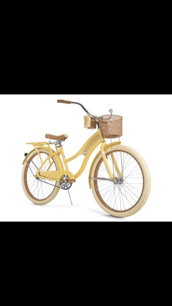 Huffy Nel Classic Cruiser Bike 26" yellow