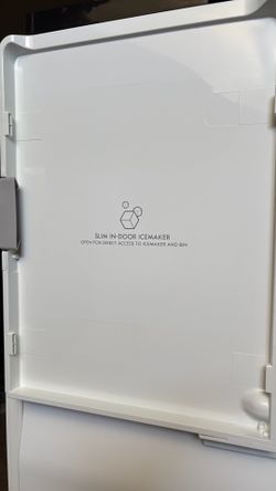 Kenmore elite ice maker door
