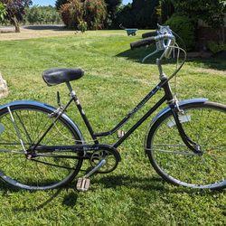  Vintage Schwinn Breeze Bicycle - Restoration Project - Brakes Frozen Classic Design