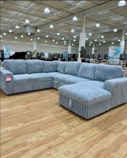 Sleeper Sofa Sectional With Storage Color Options Fast Delivery Only $39 Down Payment 👉 PLEASE ASK FOR JON GREEN WHEN YOU ARRIVE!