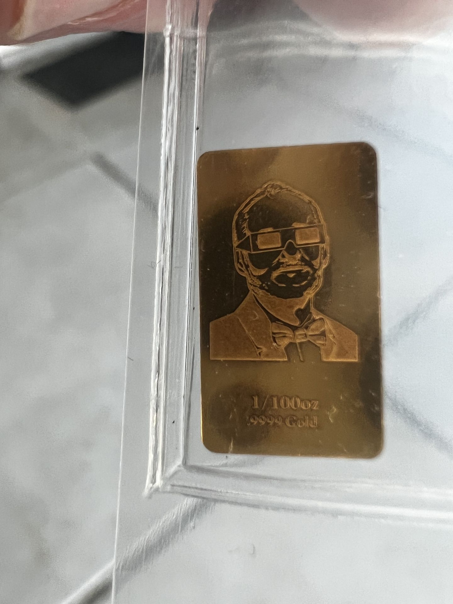 Bill Murray 1/100 Oz. Gold Chive Coin