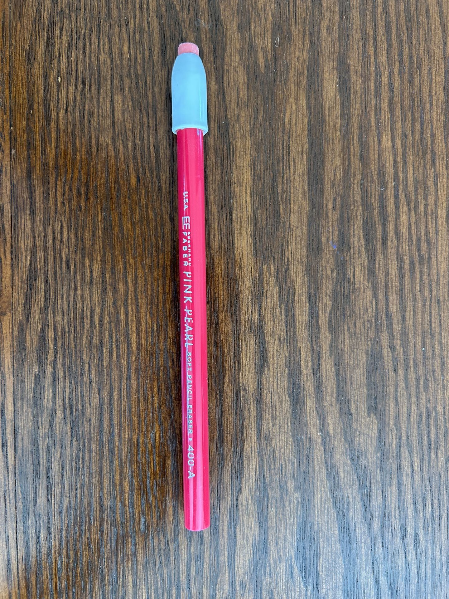 Vtg Eberhard Faber Pink, Pearl, Soft, Pencil Eraser 400 – A Unused Rare