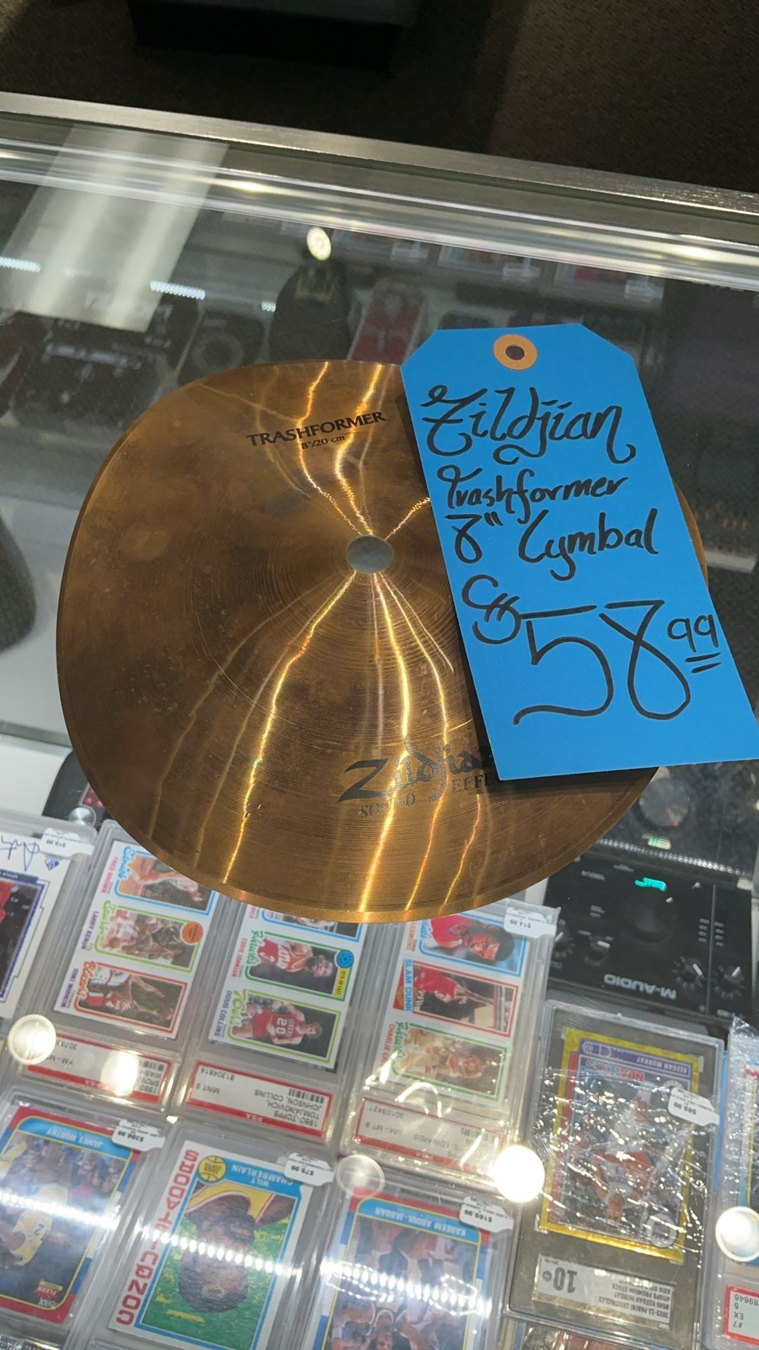 Zildjian transformer 8 inch symbol no cracks great condition