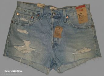 Womens Levi Strauss Jean Shorts
