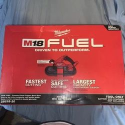 **NEW** Milwaukee M18 FUEL Compact Band Saw Tool Only