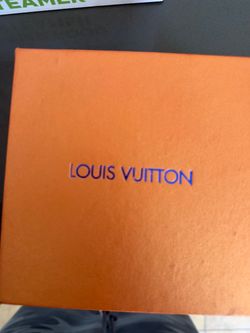 Leather Louis Vuitton belt