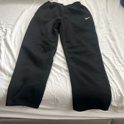 Nike Sweatpants, Black, Size Large 