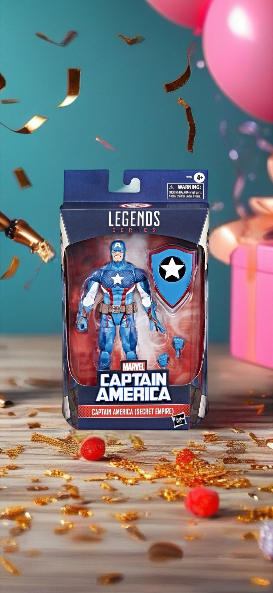 Marvel Legends Series Captain America, Secret Empire 6" Comics Collectible Action Figure